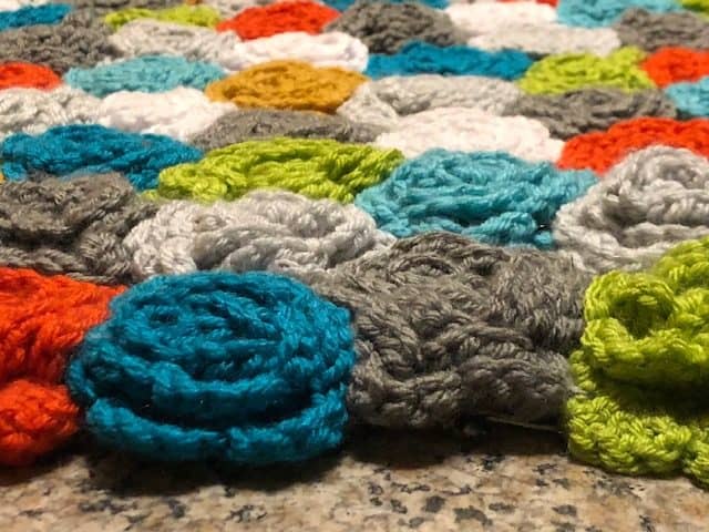 Crochet Rose Rug Instructions